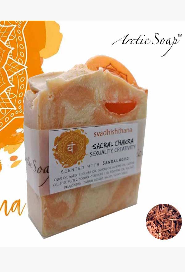 sacral chakra soap