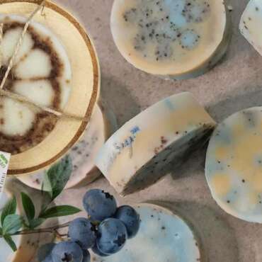 Blueberry Bliss Natural Soap